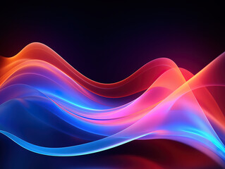 Luxurious abstract background with waves
