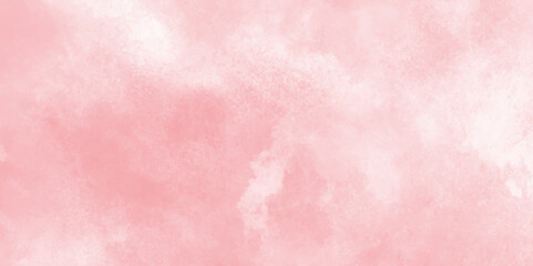 Pink backgrounds watercolor vintage grunge texture, stained Light soft watercolor pink sky background, Pink rose tone texture, Soft Pink grunge watercolor texture with brush painted watercolor stains.