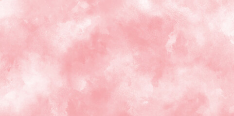 Pink backgrounds watercolor vintage grunge texture, stained Light soft watercolor pink sky background, Pink rose tone texture, Soft Pink grunge watercolor texture with brush painted watercolor stains.