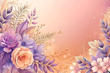 Obraz premium background with roses