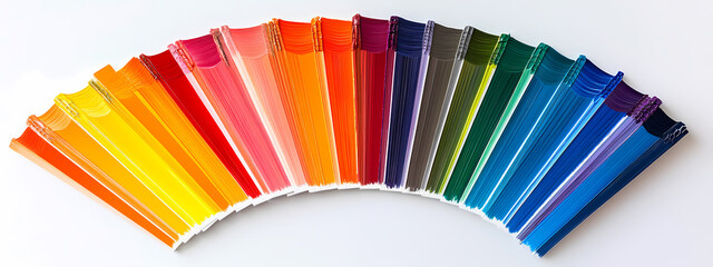 Obraz premium Vibrant Paint Swatches