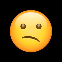 Fototapeta premium Confused Face 