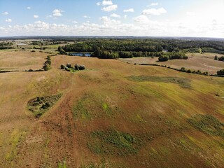 Obraz premium Krajobraz wiejski, Mazury, Polska/Agricultural landscape, Masuria, Poland