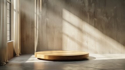 Empty platform for product 