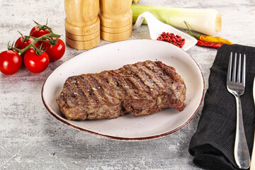 Rib eye steak grilled beef