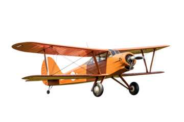 Commercial airplane isolated on transparent background, high-resolution PNG for aviation design projects and digital illustrations, featuring detailed aircraft structure and modern airliner aesthetics