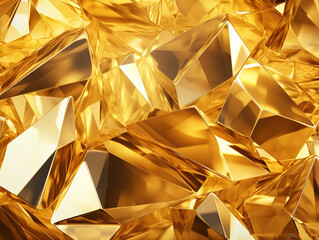 Generous Pieces of foil or portal for a creative texture as festive background