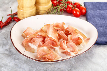 Spanish cured pork meat - Jamon