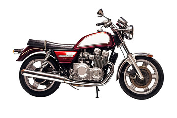 High-quality motorbike illustration PNG on transparent background for digital design projects and creative visual presentations