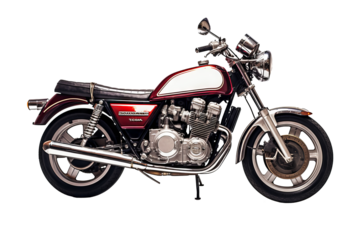 High-quality motorbike illustration PNG on transparent background for digital design projects and creative visual presentations