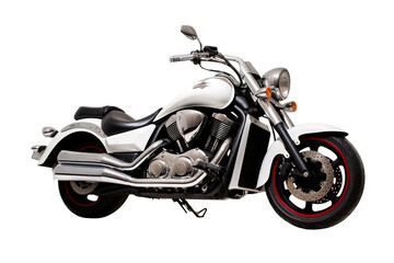 Fototapeta premium High-quality motorbike illustration PNG on transparent background for digital design projects and creative visual presentations