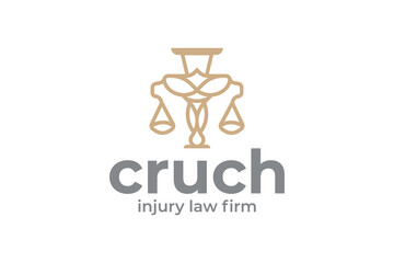 attorney at law logo, advocate logo, law office template, justice sign, advocate office template logo, scale icon, injury law logo