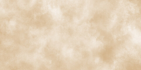 Brown Grunge texture background with grainy effect, brown watercolor background hand-drawn with cloudy strokes of brushes, brown old vintage paper texture with cloudy stains.