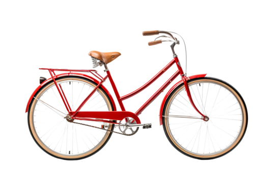 High-resolution bicycle png with transparent background for versatile use in graphic design, advertising, and digital marketing projects