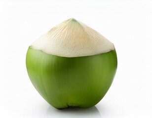 Opened Green Coconut
