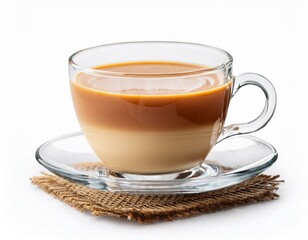 Hot Layered Milk Tea