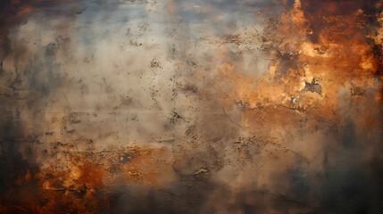 Obraz premium Rustic Brown and Orange Texture Background, Perfect for Design Projects