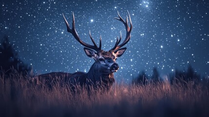 _Starlit_Guardian_of_the_Meadow_A_tranquil_image