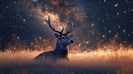 _Starlit_Guardian_of_the_Meadow_A_tranquil_image