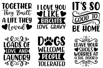 Fototapeta premium Elegant Rustic Home Inscriptions, Invitation Collection Vector Illustration for Holiday Cards, Infographic, Logo