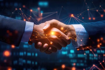 Digital_Business_Deal_A_professional_handshake