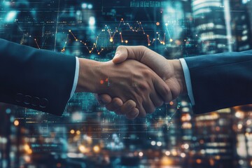 Digital_Business_Deal_A_professional_handshake