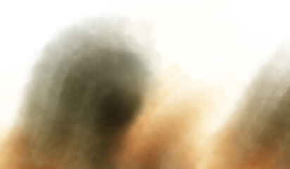 Abstract colorful grainy gradient texture overlay, empty space, noise texture effect, grungy texture, paint stains texture, realistic cutout on transparent background