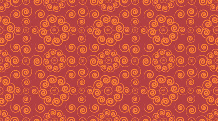 Seamless vector. Fabric pattern, wallpaper, seamless fabric pattern. Leaf pattern.nt