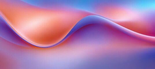 Abstract digital art piece wave-like design background gradient