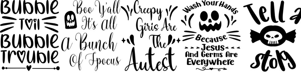 Decorative Easter Hand Lettering, Labels And Badges Set Vector Illustration for Announcement, Motion Graphics, Printable