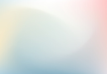 Abstract color background. Pastel color background. Banner for advertise product on website. Space for text. Pastel smooth mesh shapes. Vector illustration.