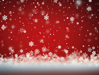 Luxurious Christmas background with style paper snowflakes