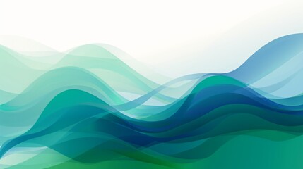 Add sophistication with this blue green gradient wave background. Ideal for websites, social media, ads, and presentation design