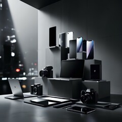 3d render of a modern interior