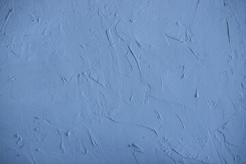 Blue texture background made of putty