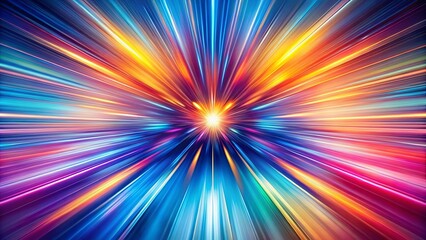 Abstract vertical speed motion blur background with vibrant colors, perfect for dynamic design projects and visual storytelling