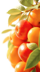 Close-up of ripe fruits on a branch