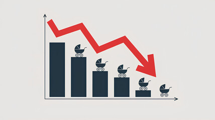 Falling birth rates and declining fertility across developed countries and around the globe, risk of economies shrinking due to lower population