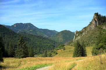 Zawiesista Eljaszowa Turnia, szczyt, Miętusia Polana, Tatry Zachodnie, Tatrzański Park Narodowy, Kościelisko, Małopolska, Polska, Europa, © Albin Marciniak