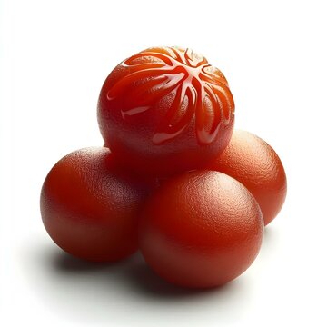 Sweet Gulab Jamun served