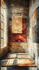 Obraz premium Tripitaka Historical Exhibit Buddhism Religion Spiritual Symbol