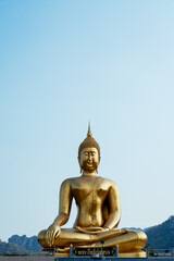 Obraz premium Giant Buddha Saraburi province Thailand