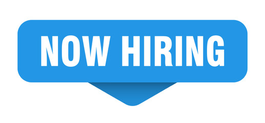 NOW HIRING