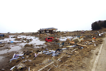 東日本大震災被災地