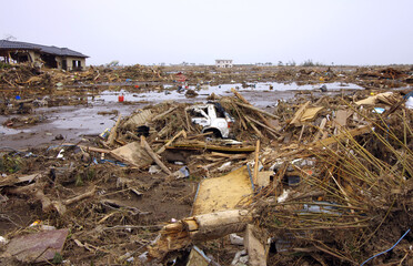 東日本大震災被災地