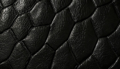 Fototapeta premium black turtle leather skin background