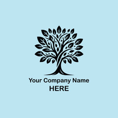 Tree logo for your company , vectorize