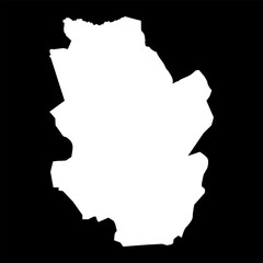 Morazan department map, administrative division of El Salvador.