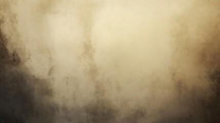 Ethereal and foggy light with a warm golden hue, creating a mysterious and atmospheric background.

