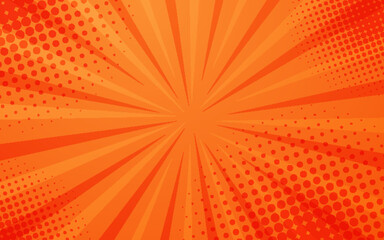 Fototapeta premium Comic Style Wallpaper or Background